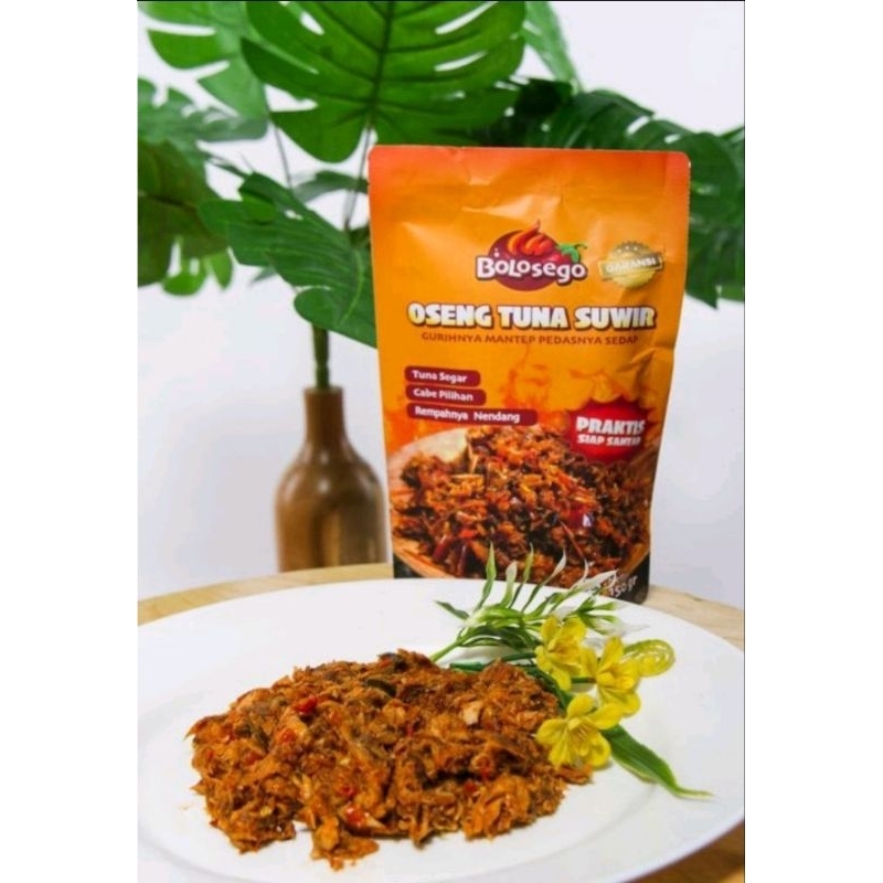 

Oseng Tuna Suwir [150 Gram] - Bolo Sego