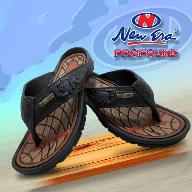 SANDAL JEPIT KARET NEW ERA MB 8036 SIZE 39-43 100 ORIGINAL BY NEW ERA