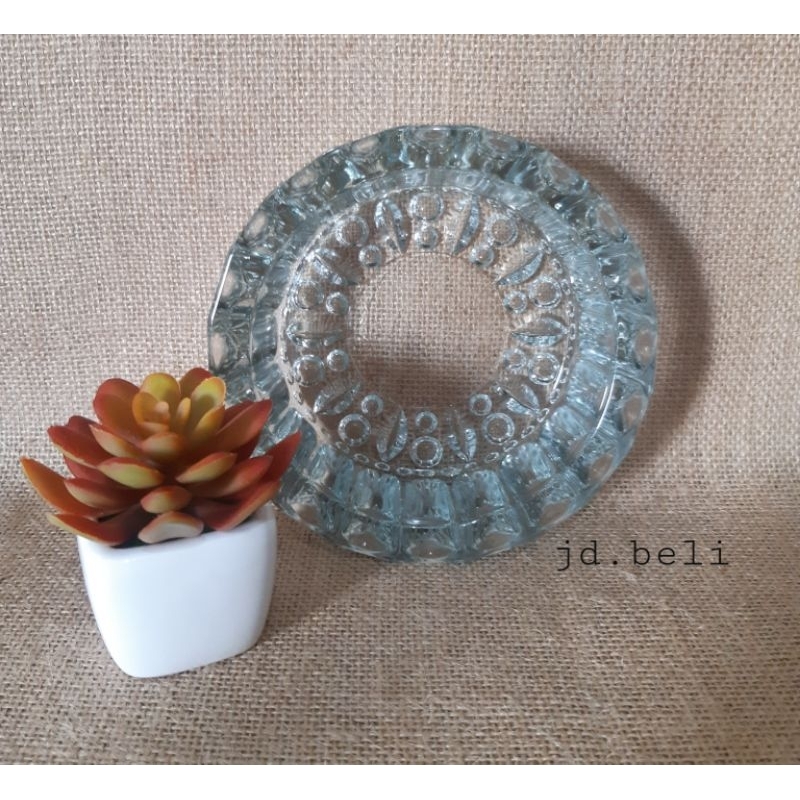 Asbak Jumbo/Asbak bulat/Asbak tebal/Asbak kaca/Asbak motif/Asbak besar