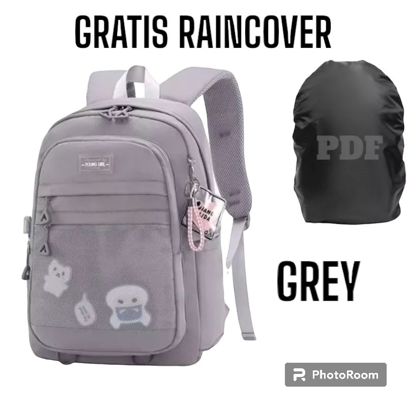 Tas Ransel Anak Sekolah Motif Hantu Tas Punggung Gratis Raincover