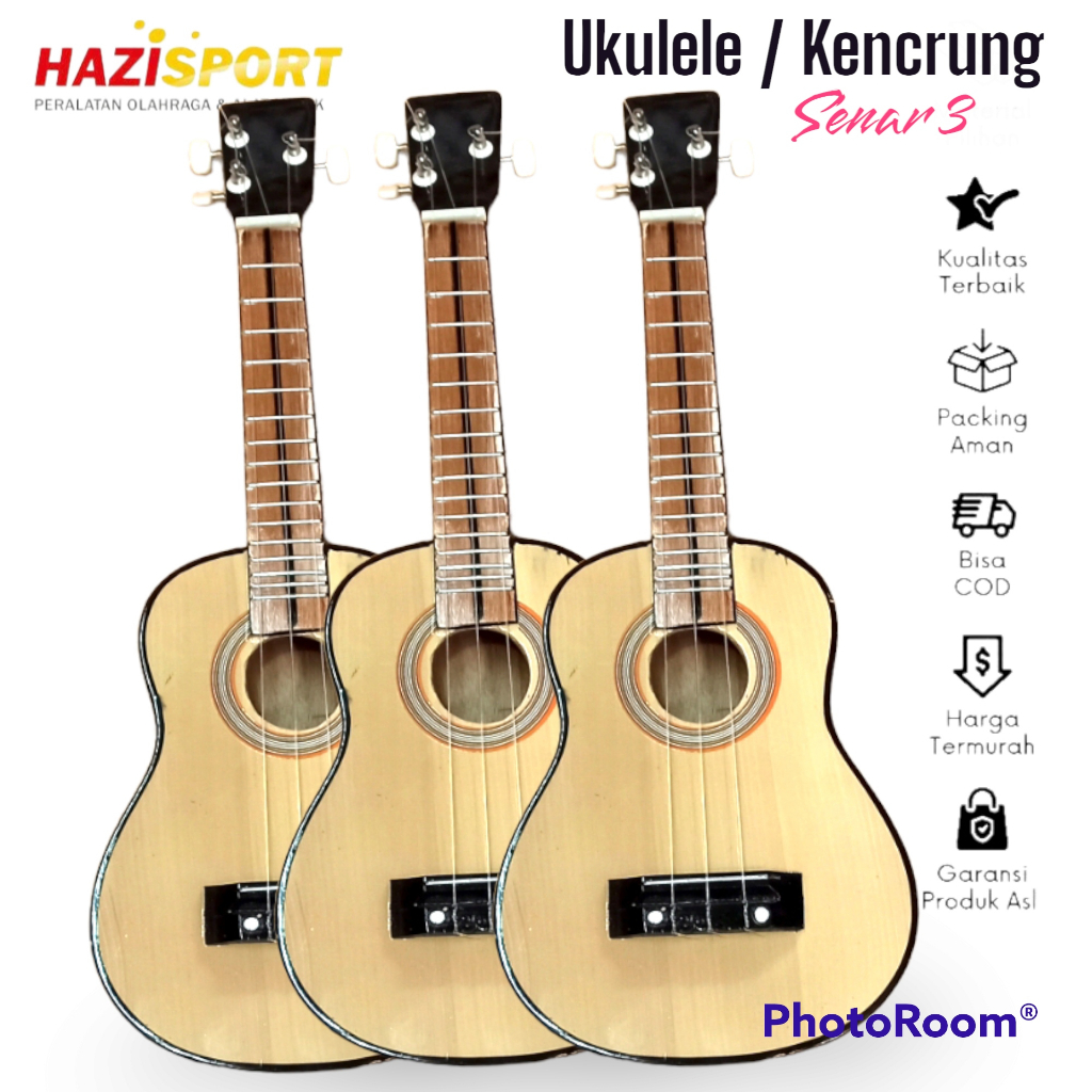 UKULELE/KENTRUNG SENAR 3 Berkualitas