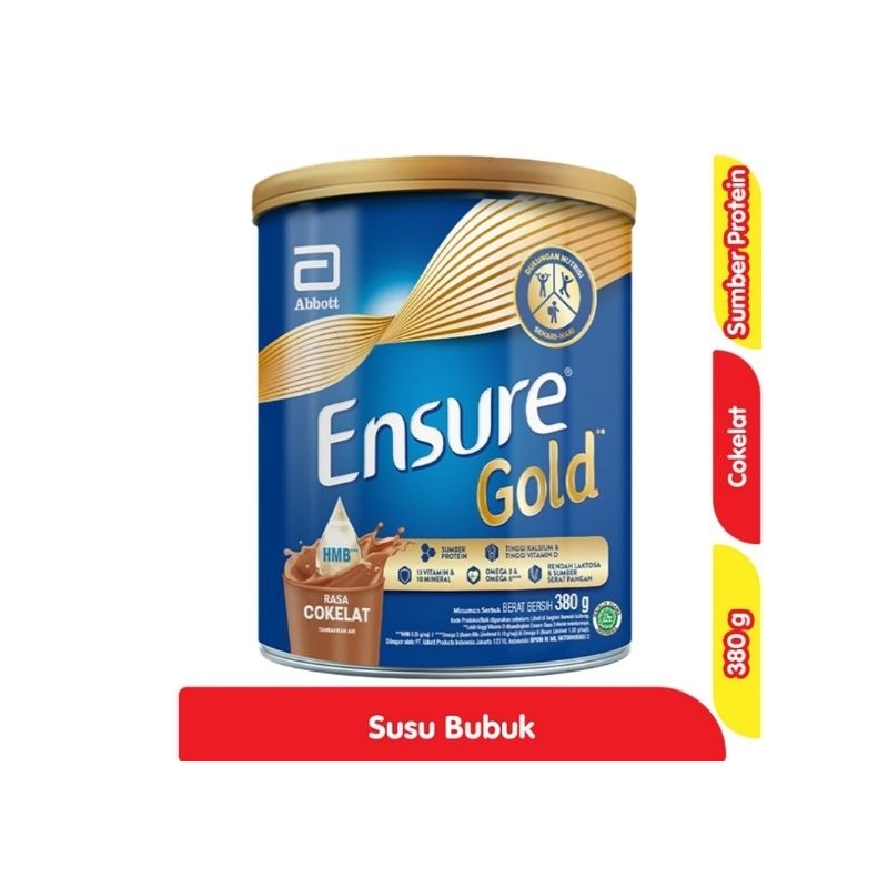 

ensure gold coklat 380g