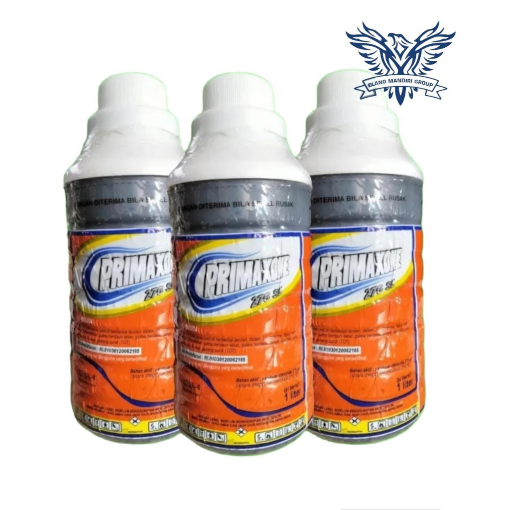 PRIMAXONE  PLUS 280 SL 1 Liter HERBISIDA Pengendali Gulma Berdaun Lebar Parakuat Diklorida 276 g/L CBA Gramoxone