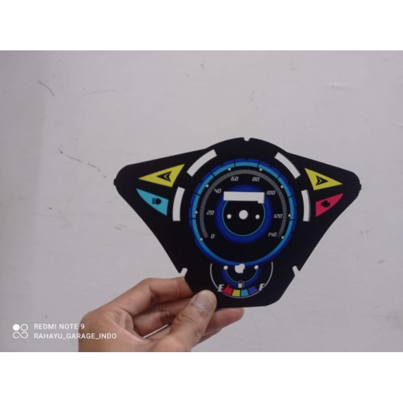 Papan panel spidometer custom Vario 110 Fi panel speedometer custom vario fi