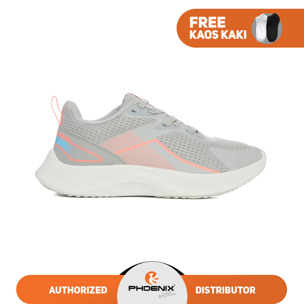 Phoenix Kana Sepatu Running Wanita - L.Grey