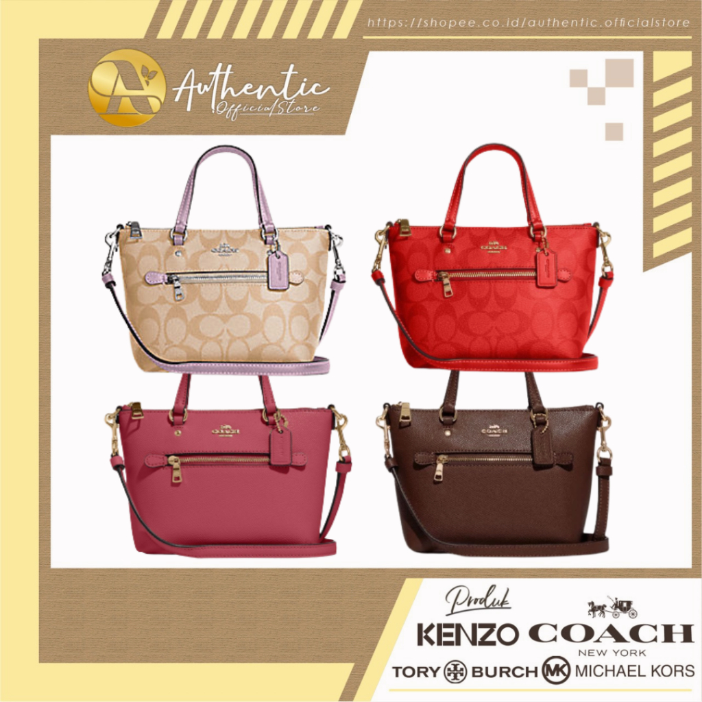 C9948 CA721 CA739 Coach Women Bag Mini Galery Crossbody Leather Sathel Slingbag