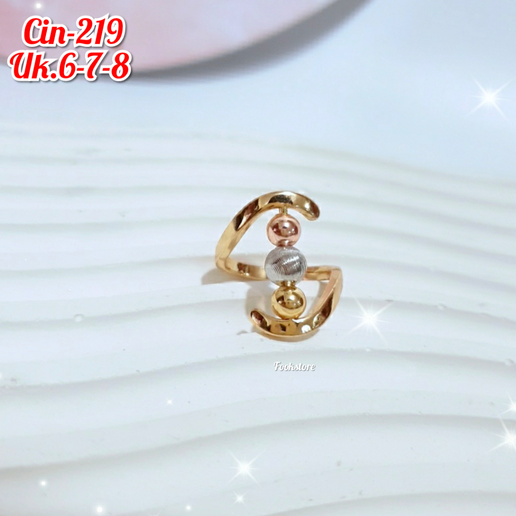 CINCIN DEWASA MOTIF BOLA MODEL TERBARU /CIN-219