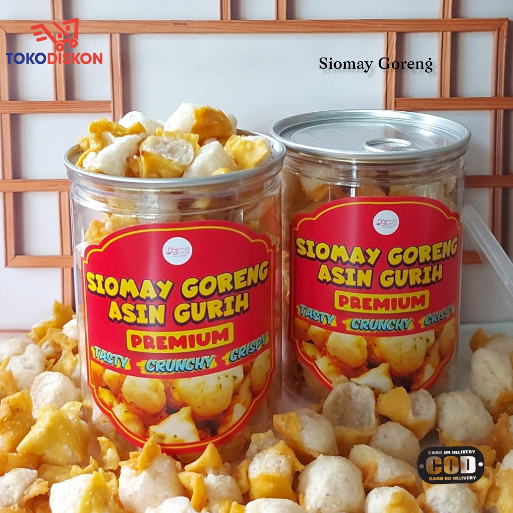 

Can Siomay Goreng Kering Asin Gurih Kriuk Kualitas Premium
