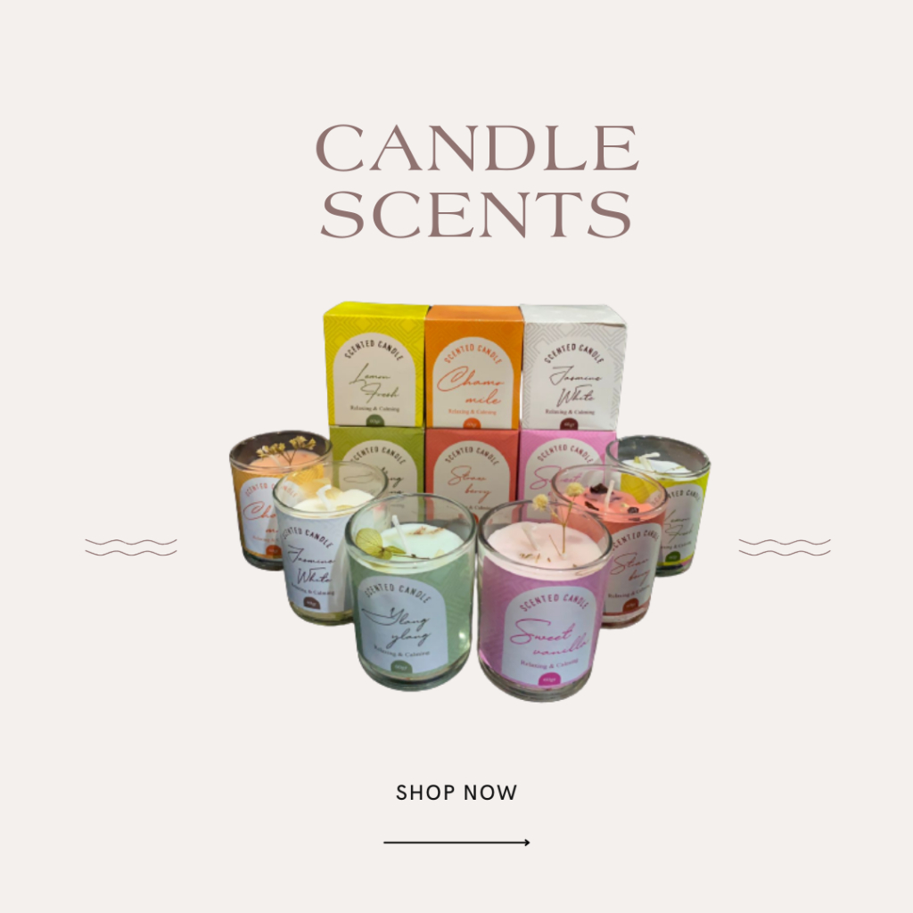 GEN - Natural Scented Candle 60Gr / Lilin Wangi Aromatherapi / Natural Scented Candle Premium