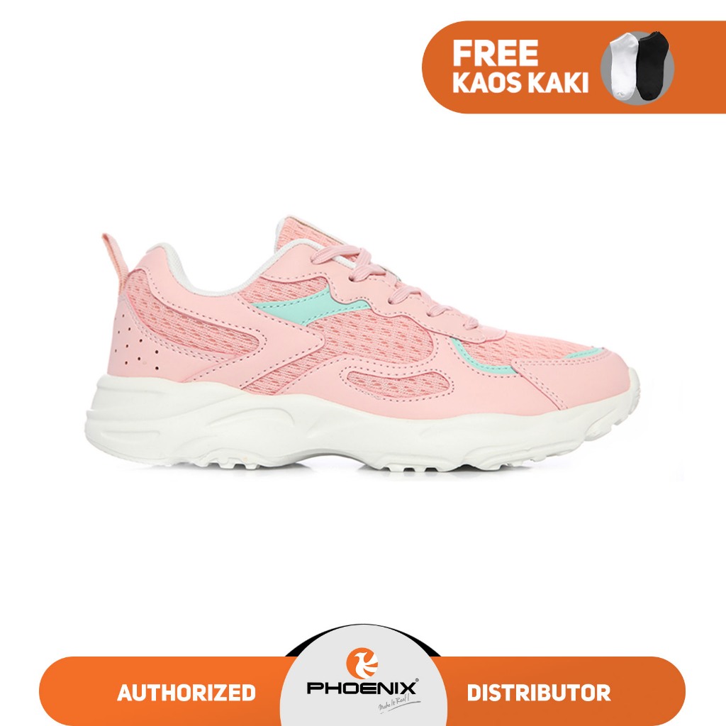 Phoenix Lucy Sepatu Running Wanita - Pink
