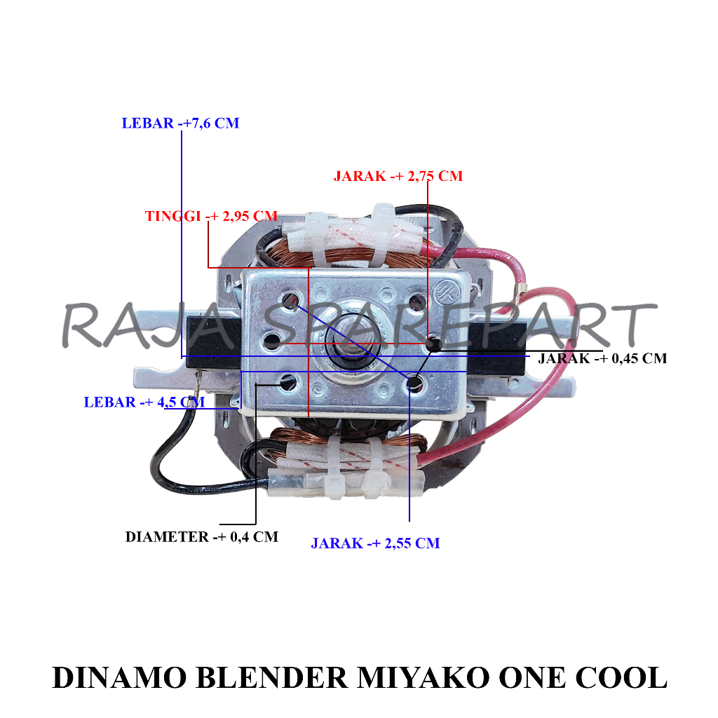 DINAMO MOTOR BLENDER MIYAKO MERK ONECOOL