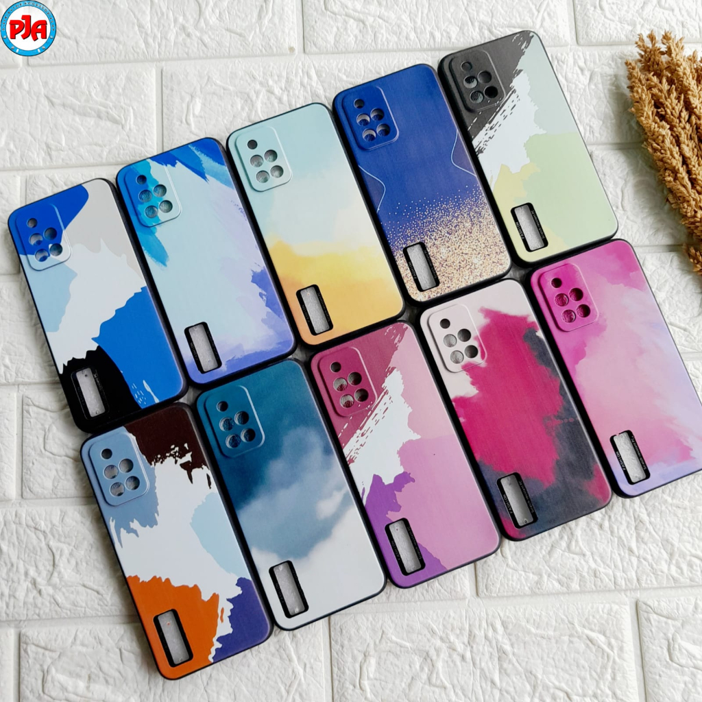 Case Softcase Casing Silikon Karakter Abstrak Warna OPPO A16