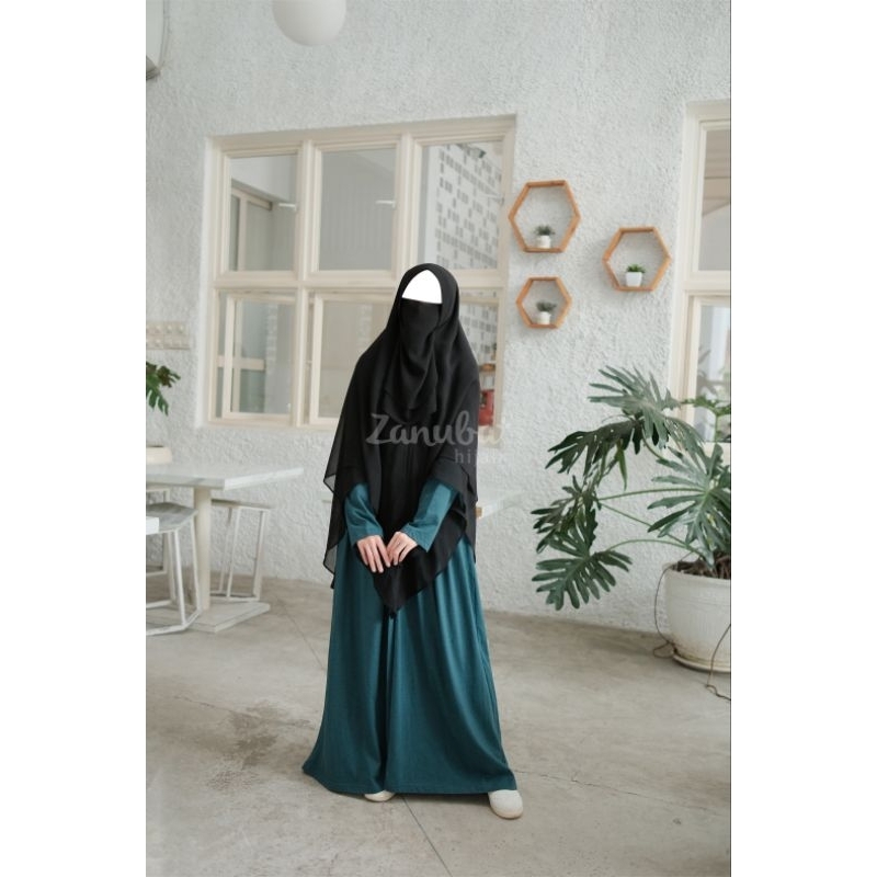 (Sisa Darktosca M) Homedress HD 21 by Zanuba | Gamis Kaos Olahraga Daily Harian