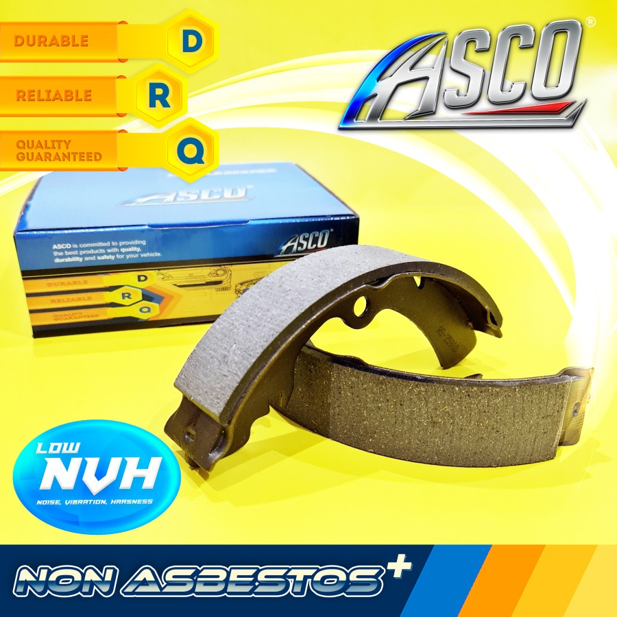 Brake Shoe Set / Kampas Rem Belakang Suzuki Carry ST100 ASCO AS-25910