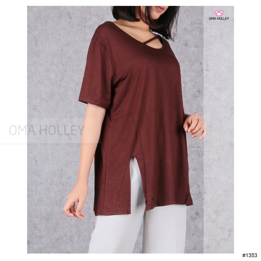 (COD) OH Fashion Kaos Louisa Oblong #1353