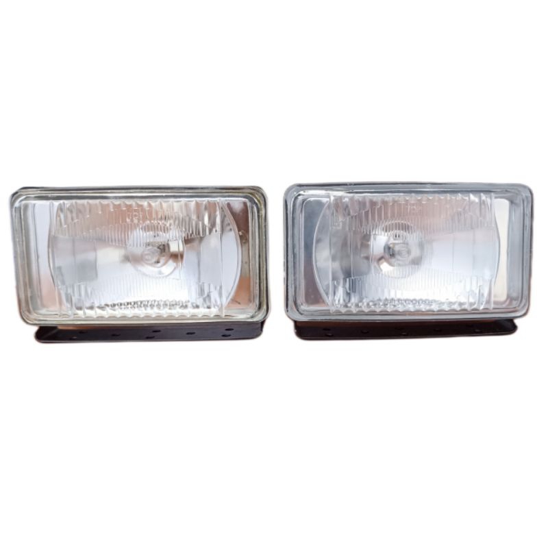 Lampu Kabut Sorot Fog Lamp Kotak Mobil 12V