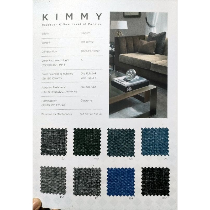 Kimmy Bahan Sofa dan Tas Kimmy