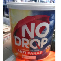 Cat Nodrop Anti Panas 4KG Cat Plapis Anti Bocor dan Anti Panas 10 Tahun - 002 Abu - Abu