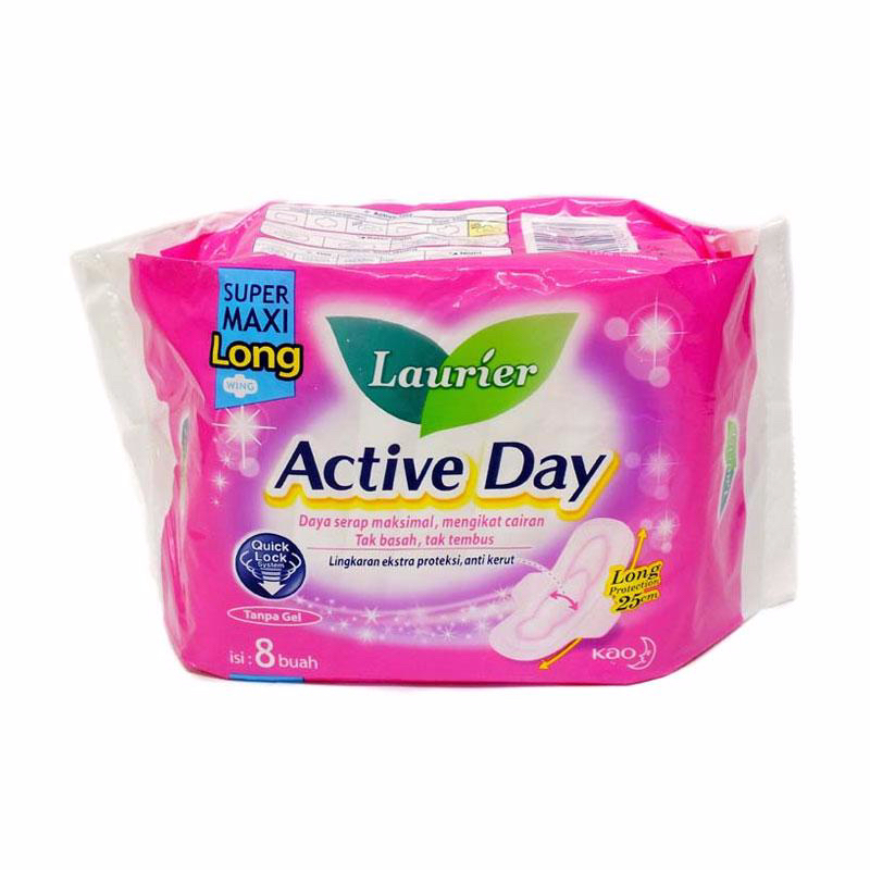 Laurier Active Maxi isi 8pcs / Softex Active Day