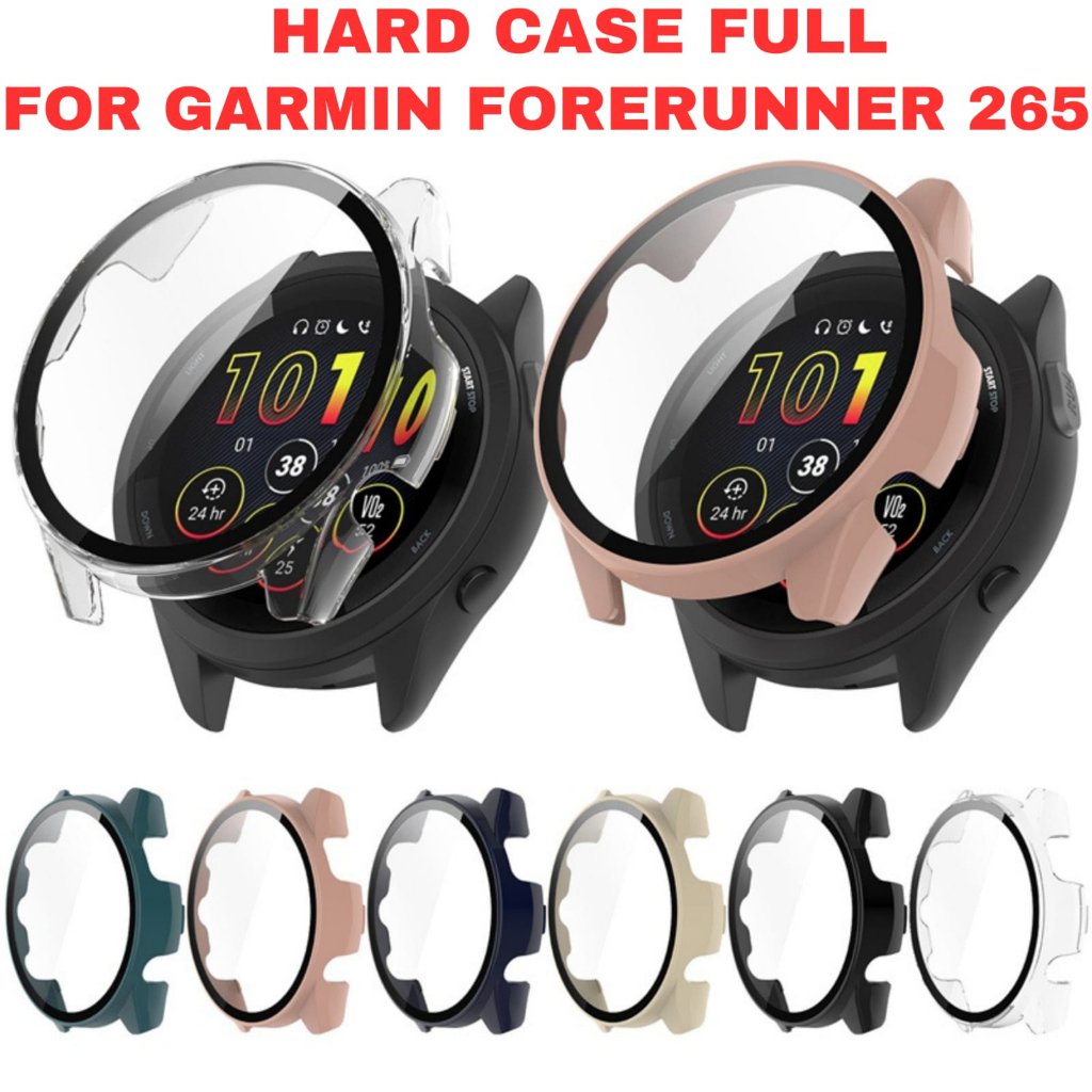 Casing Case Cover Hard Garmin Forerunner FR 265 Bumper Pelindung Full