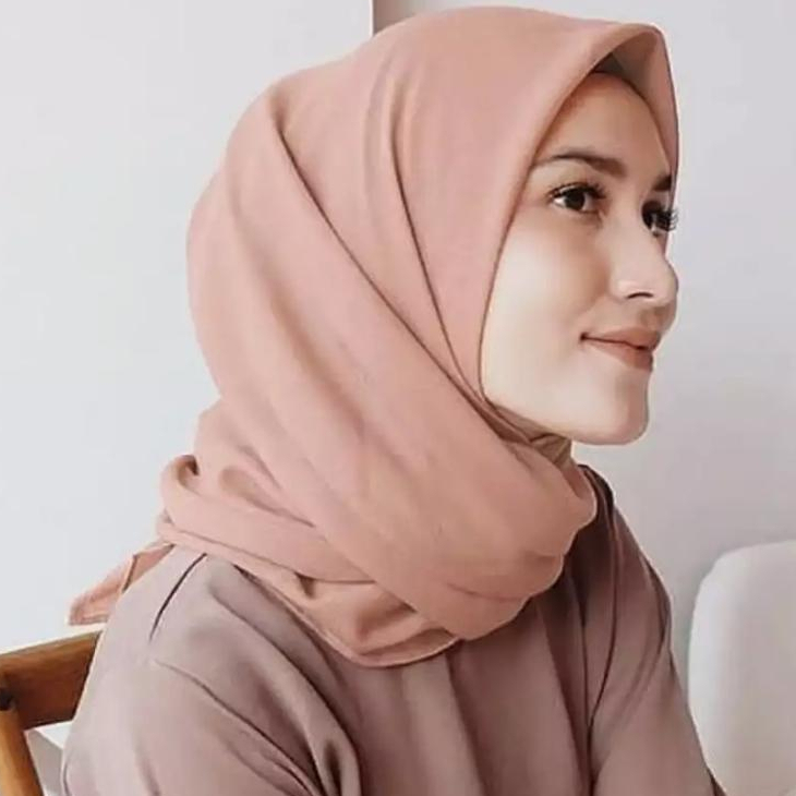 Hijab Segi Empat Paris Premium Voal // Jilbab Segiempat Paris Premium // Kerudung Paris Polos