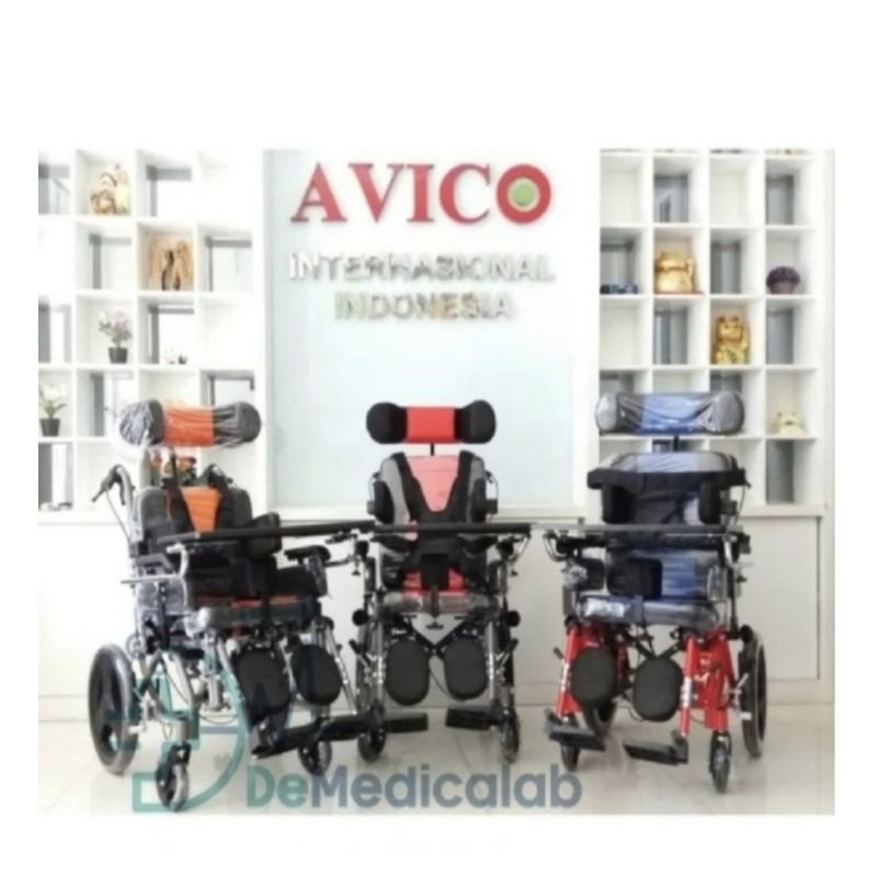 Kursi Roda Jupiter Avico Cerebral Palsy Avico Jupiter CP Anak Dewasa