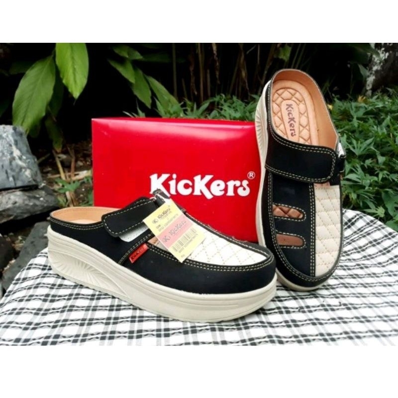 WEDGES SEPATU KICKERS WANITA/SEPATU KICKERS WANITA /SANDAL SLOP SEPATU