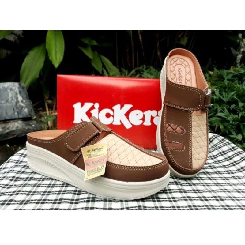 WEDGES SEPATU KICKERS WANITA/SEPATU KICKERS WANITA /SANDAL SLOP SEPATU