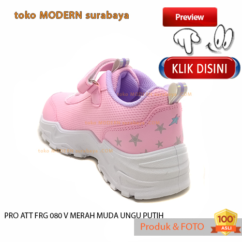 Sepatu anak sepatu sekolah sneakers kets velco PRO ATT FRG 080 V