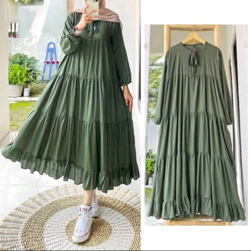 Maxy katun polos susun rempel