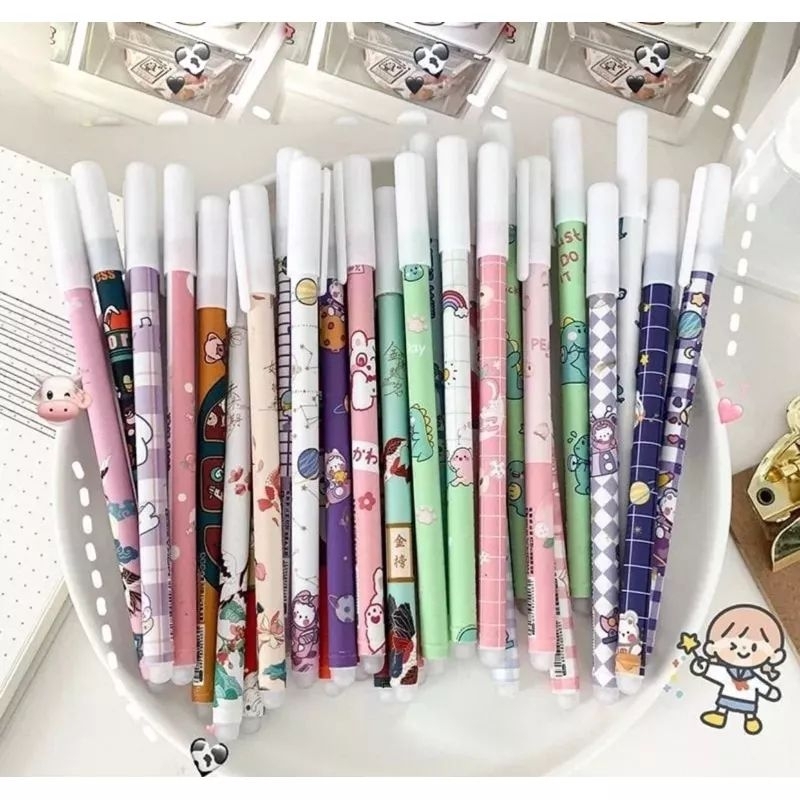 

pulpen bisa dihapus tinta perpack isi 6 / 12 pcs