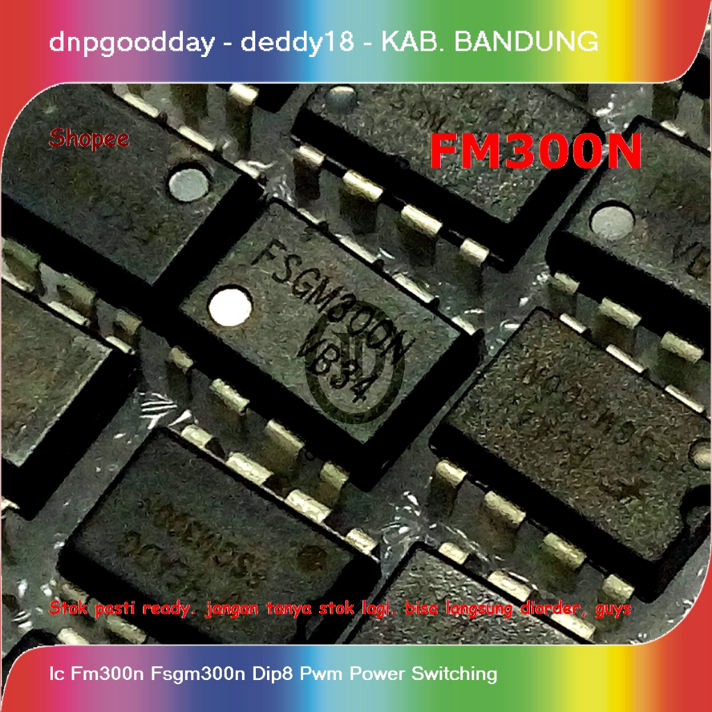 Ic Fm300n Fsgm300n Dip8 Pwm Power Switching