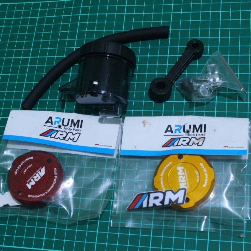 Tabung master rem big smoke sett tutup tabung CNC by ARM