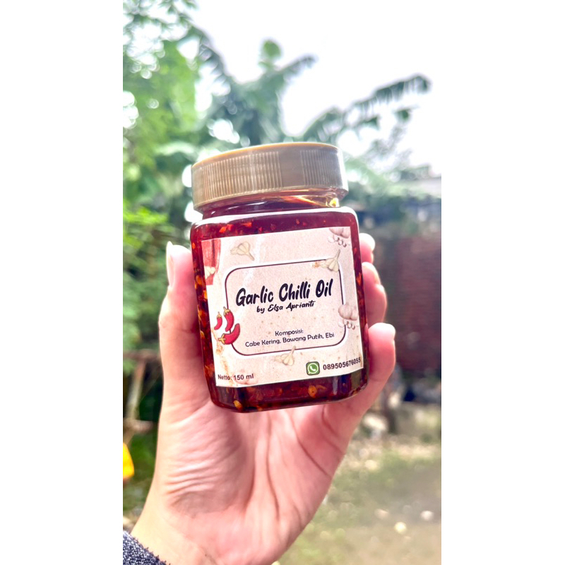 

garlic chilli oil 150gram