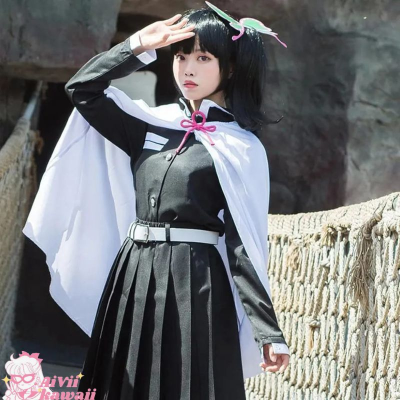 SETELAN COSPLAY KANAO TSUYURI KIMETSU NO YAIBA DEMON SLAYER