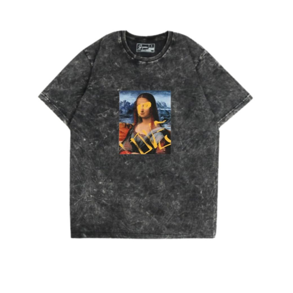 Hooligans T-Shirt Black Sandwash Bunda Maria