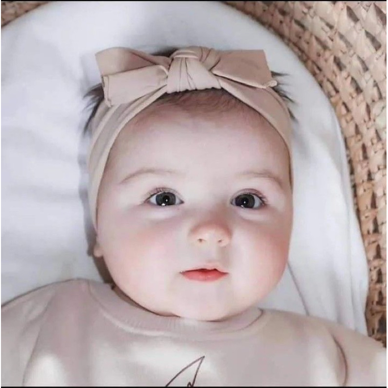 Headband Baby Import 0-24 Bulan Bandana Pita Bayi Newborn Photoshoot