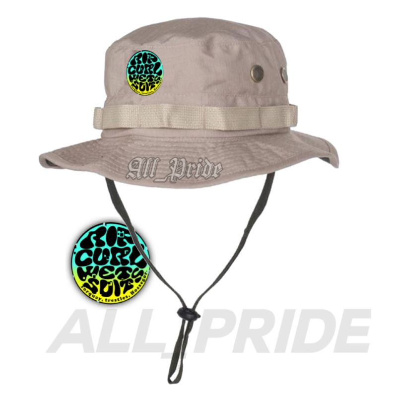 Topi Rimba Premium/, Topi Gunung Outdoor Adventure Fishing Surfing/Topi Hiking Pria Wanita/RIPCURL W