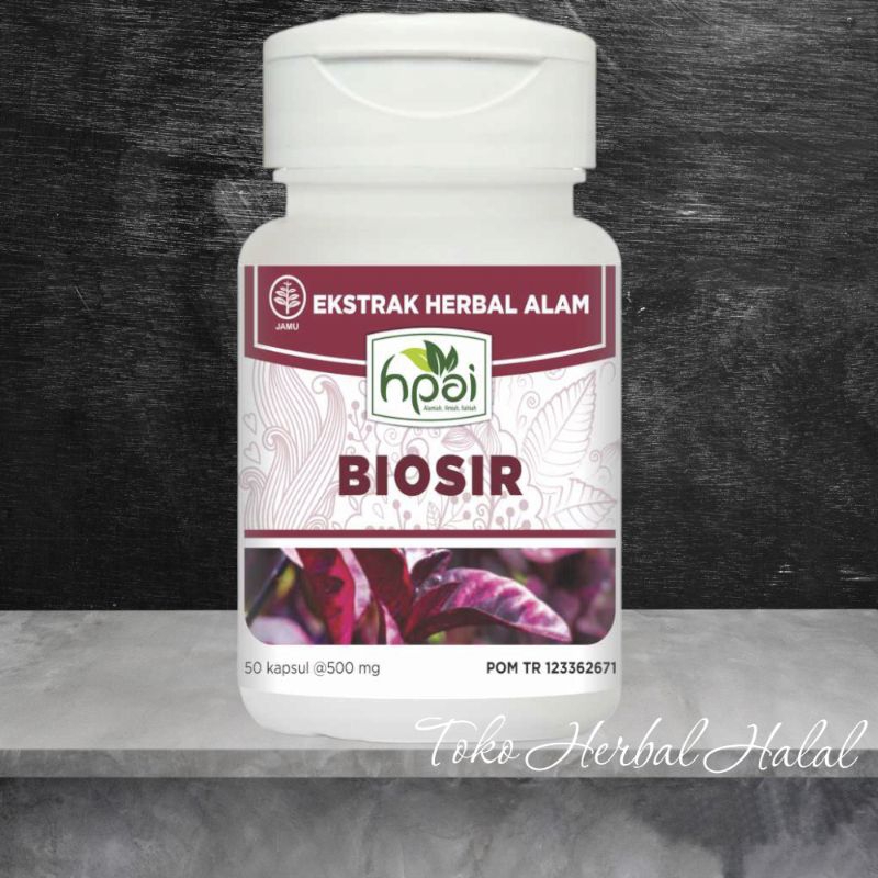 

Biosir HNI HPAI isi 50 kapsul Herbal untuk masalah wasir atau ambeien