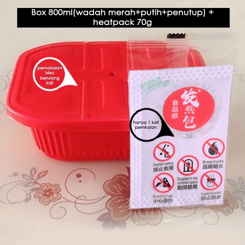 ( COD ) ✅ Alat masak tanpa api dan listrik / heat pack alat masak / slef heating pack / heat pack 30