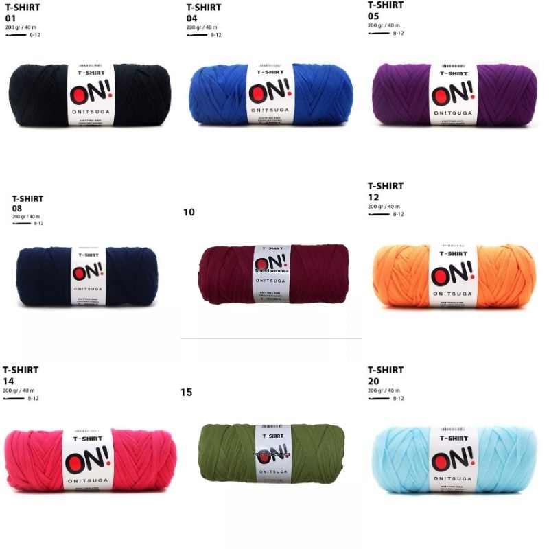 T-SHIRT YARN ONITSUGA