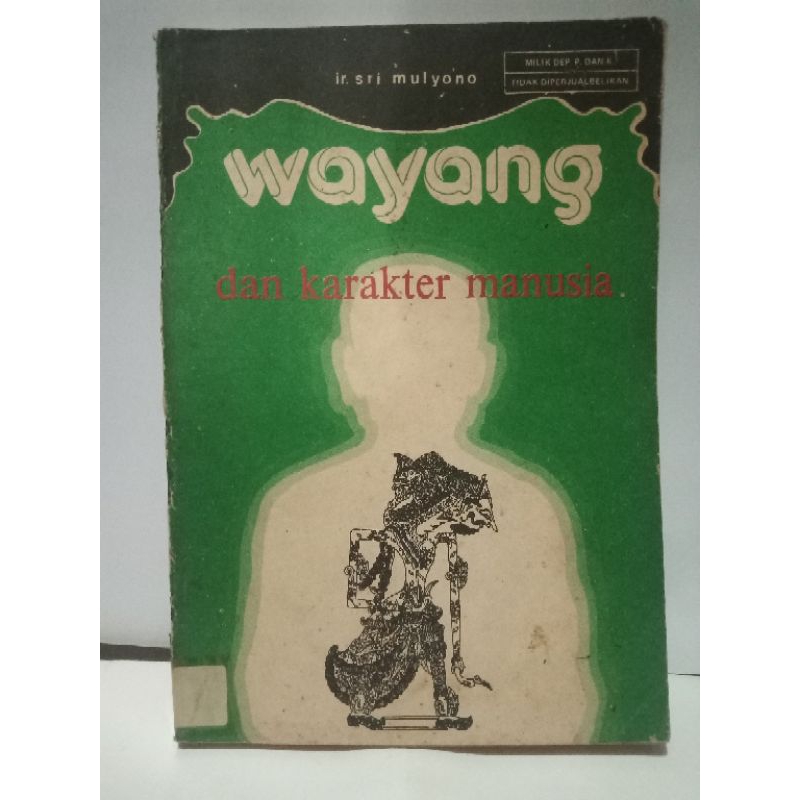 Wayang dan Karakter Manusia