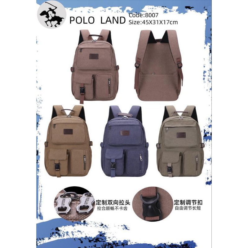 Tas Ransel Polo Land