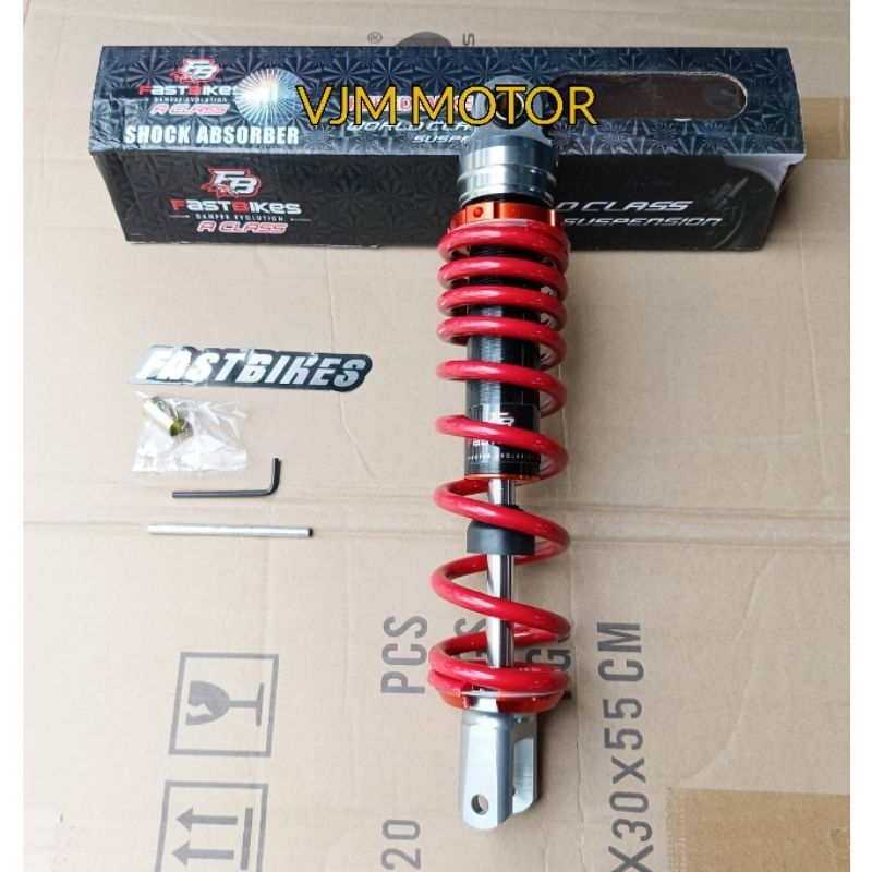 SHOCK matic Shockbreaker Model  Ktc Razor Mio beat Vario Scoopy Genio Lexy Fino All matic single Shock ukuran length 300/ Ukuram 330 mm Fastbikes