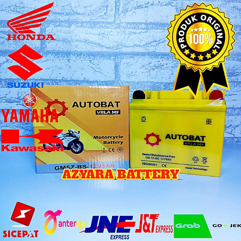 AKI MOTOR MIO SPORTY, MIO SMILE, JUPITER Z LAMA AUTOBATT GM5Z AKI KERING