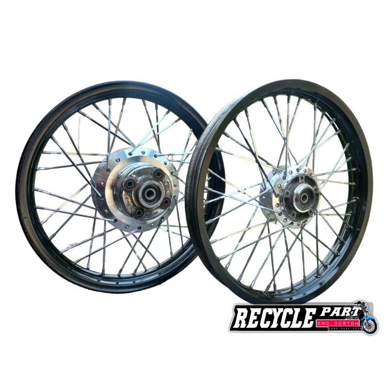 velg set depan belakang pnp gl max pro megapro tromol ori bubut kinclong bisa beli ecer