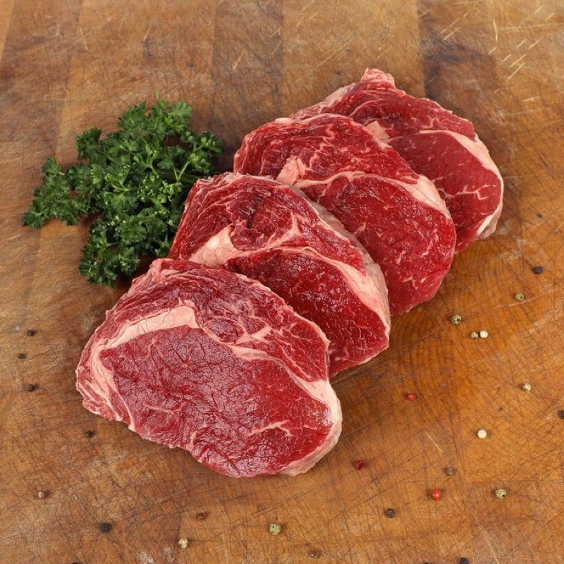 

Daging Sapi Impor AUS Rib Eye / Cube Roll Beef Steak Grade A 1 Kg