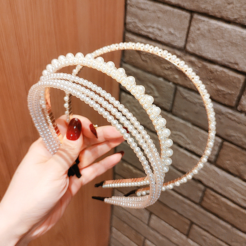 BANDO MUTIARA KOREA / BANDO PEARL PERMATA KOREA / HEADBAND MUTIARA / BANDO PREMIUM