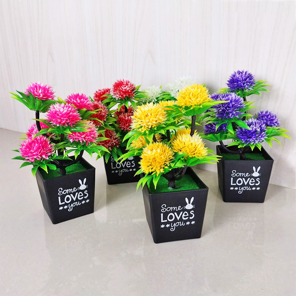 AND / COD / Tanaman Hias Plastik Bunga Hias Mini Import Dekorasi Rumah Murah Terkini Artificial Flower Tanaman Bunga Hias PBP53