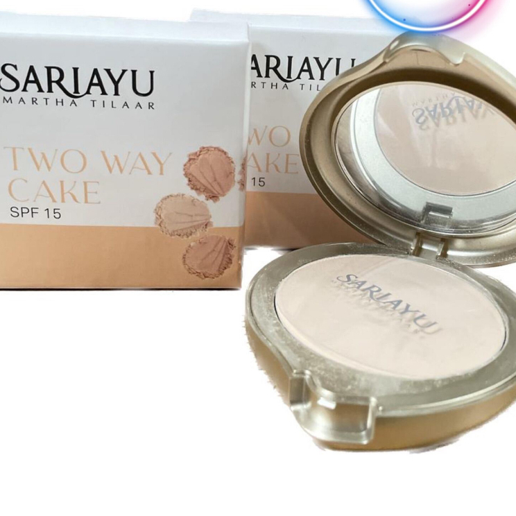 SARIAYU TWO WAY CAKE SPF 15( dulu bedak dwiguna)